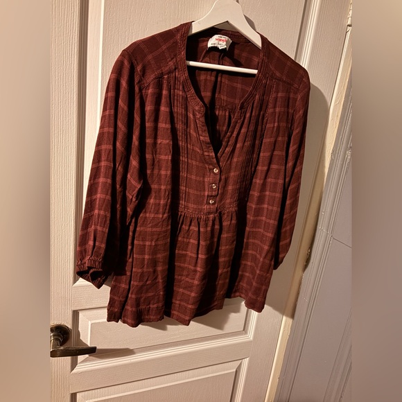 Wrangler Tops - Wrangler Plaid Women's Blouse